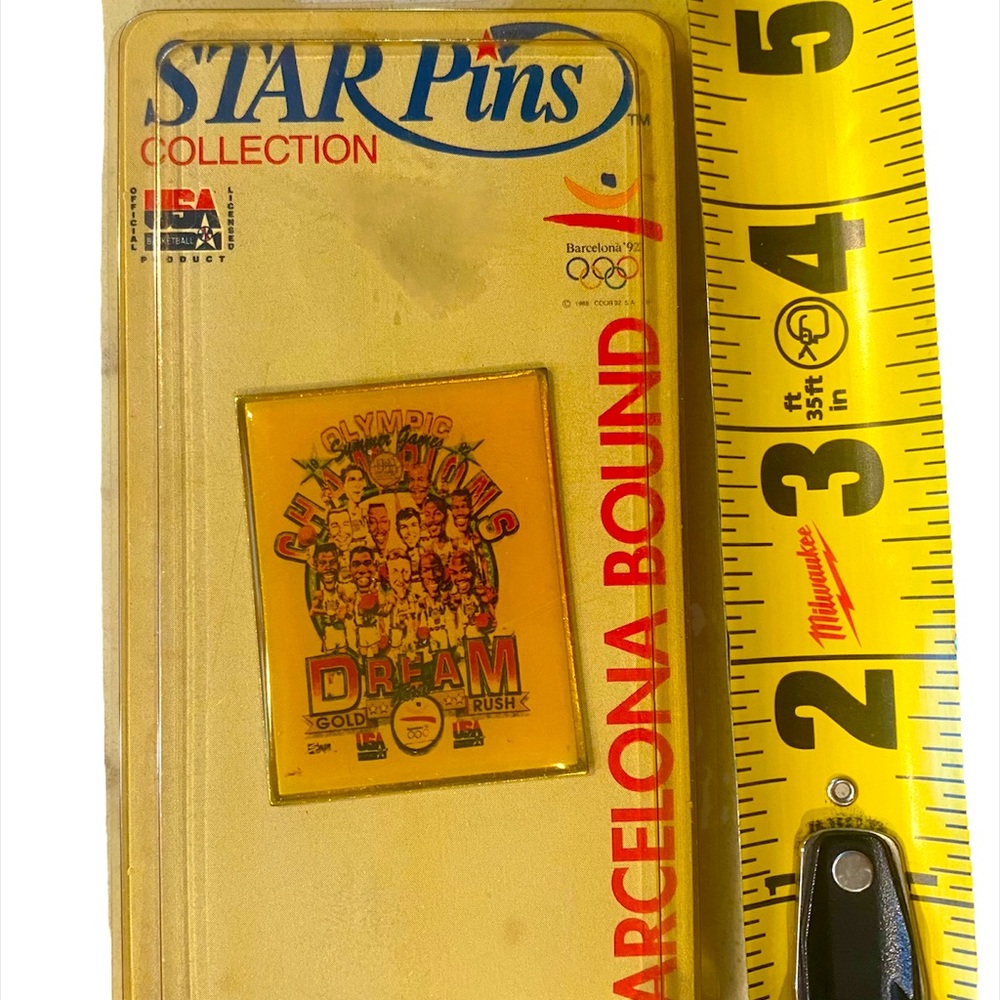 1992 Star Pins OLYMPIC CHAMPIONS DREAM - Picture 4 of 5